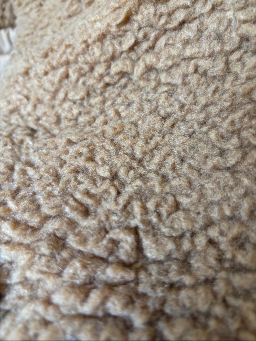 Old Navy Two-Tone Tan Sherpa & Quilted Jacket - Picture 9 of 13